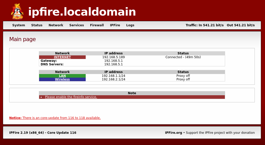 Ipfire Wifi Blue Interface Configuration Instructions