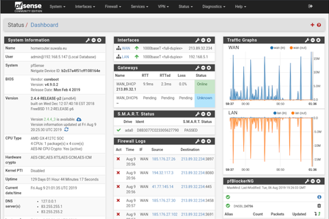 pfSense vs OPNsense