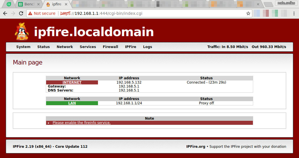 Apu2c0 Ipfire Throughput Test Much Faster Than Pfsense