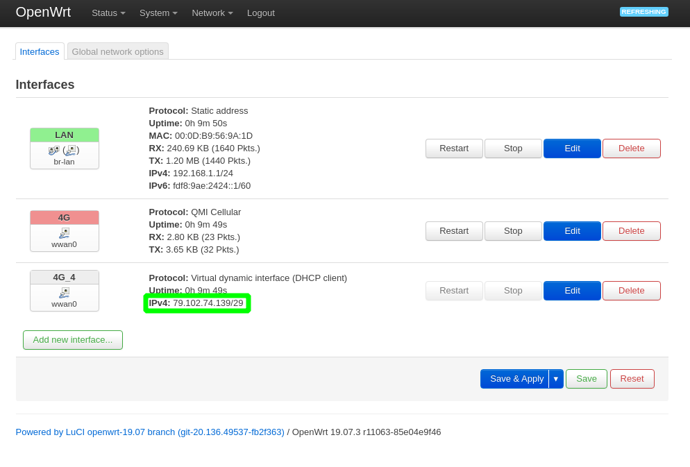 Openwrt 4g Wwan Configuration